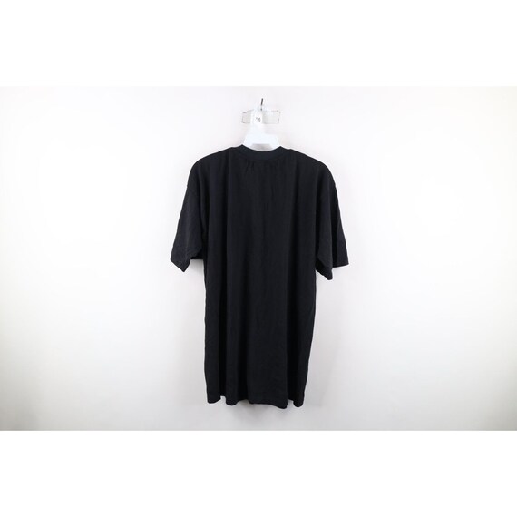 90s Streetwear Mens XL Faded Blank Short Sleeve T… - image 5