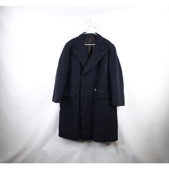 vintage wool double chester coat