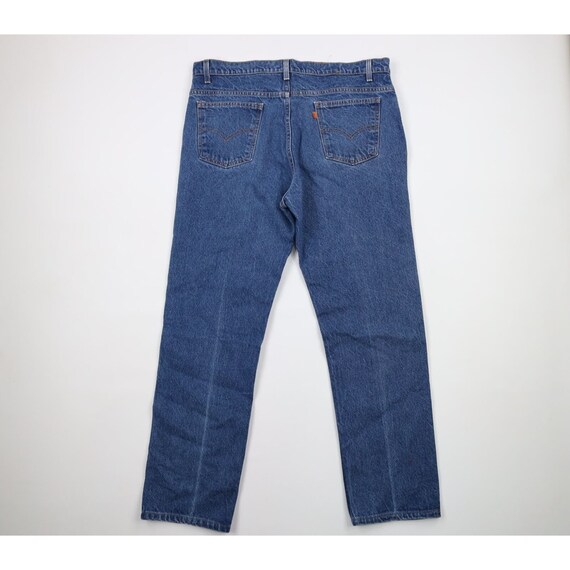 90s Levis 505 Orange Tab Mens 40x32 Regular Strai… - image 8