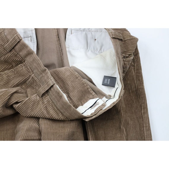 90s Streetwear Mens 36x32 Faded Pleated Wide Leg … - image 8