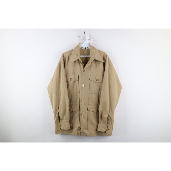 1970s mens safari shirt - Gem 1970s mens safari shirt - Gem