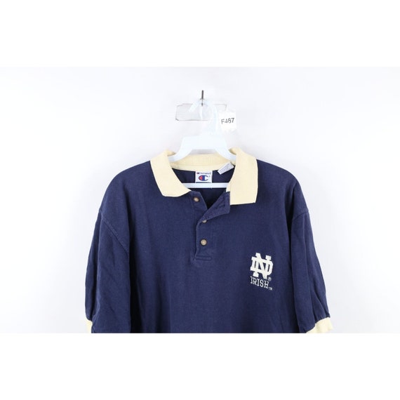 90s Champion Mens XL Faded Spell Out Notre Dame U… - image 2