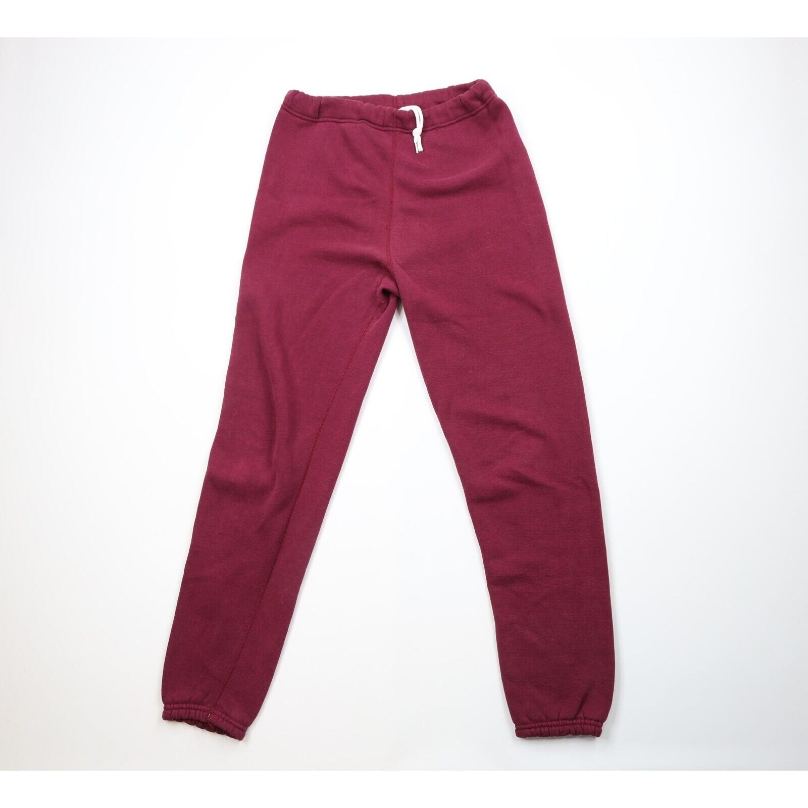 70s Streetwear Mens Large Faded Blank Gusseted Sweatpants