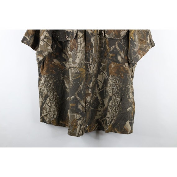 90s Woolrich Mens 2XL Faded Realtree Camouflage S… - image 3