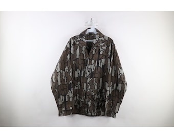 Vintage Winchester Trebark Camouflage Camo Long Sleeve Shirt Vintage Winchester Trebark Camouflage Camo Long Sleeve Shirt