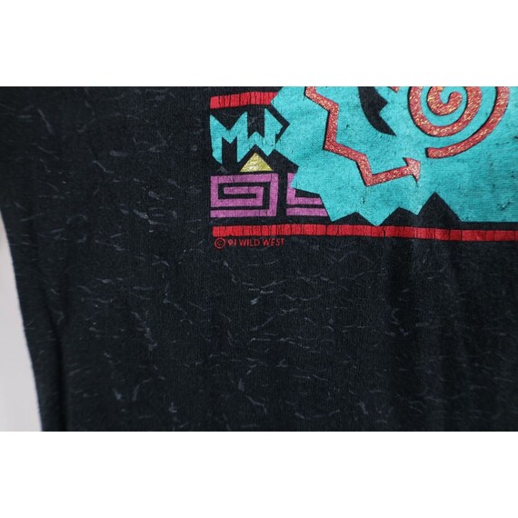 90s Streetwear Mens Large Faded Spell Out Fiesta … - image 5