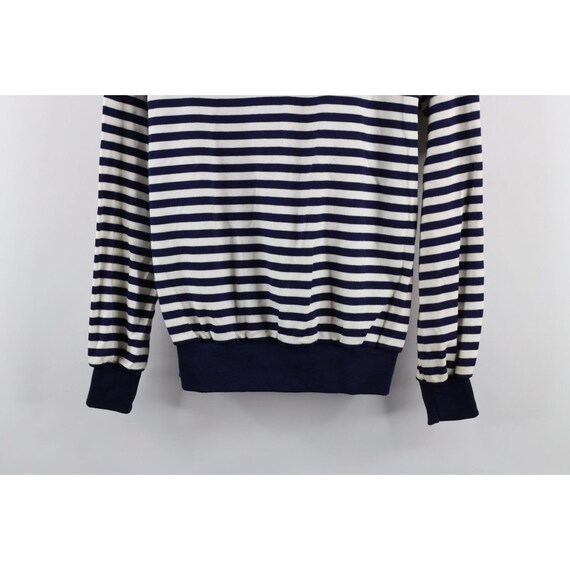 70s Streetwear Womens Large Striped Lightweight K… - image 3