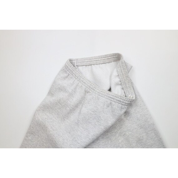 90s Streetwear Mens XL Blank Cuffed Sweatpants Jo… - image 7