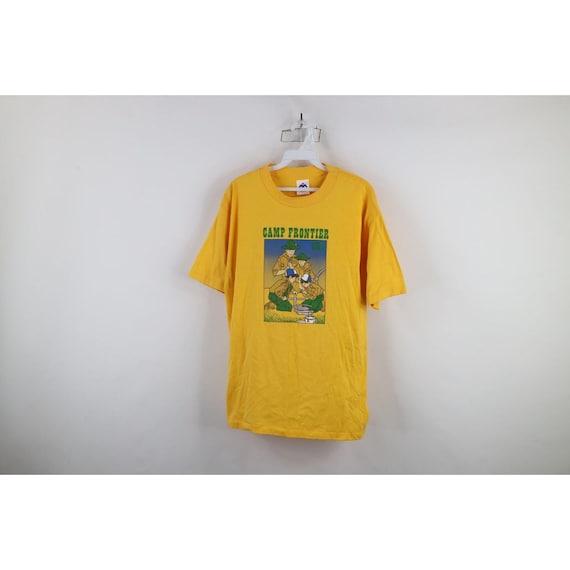 Vintage mens t-shirt camp - Gem Vintage mens t-shirt camp - Gem