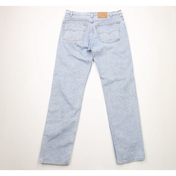 90s Levis 505 Mens 38x34 Distressed Regular Fit D… - image 10