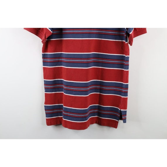 90s Ralph Lauren Mens Medium Faded Striped Color … - image 9