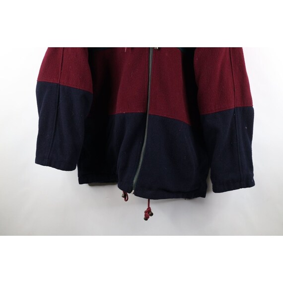 90s Streetwear Womens 3XL Reversible Wool Color B… - image 3