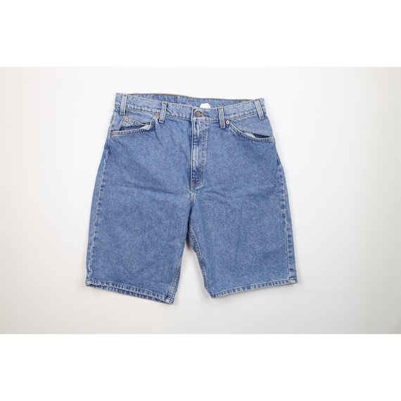 90s Levis 550 Orange Tab Mens 36 Distressed Denim… - image 1