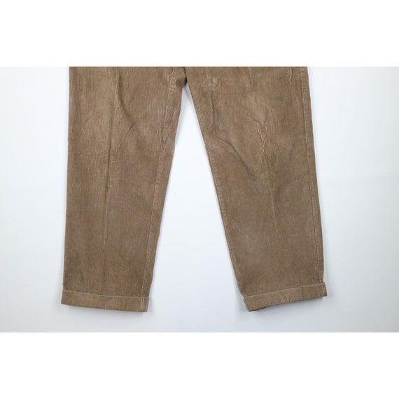 90s Streetwear Mens 36x32 Faded Pleated Wide Leg … - image 4