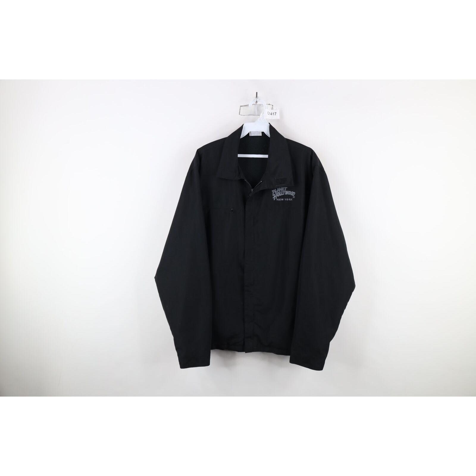 ジャケット・アウター 90s PLANET HOLLYWOOD suede jacket Vtg 90s PLANET HOLLYWOOD PHOENIX ARIZONA DENIM JACKET XL