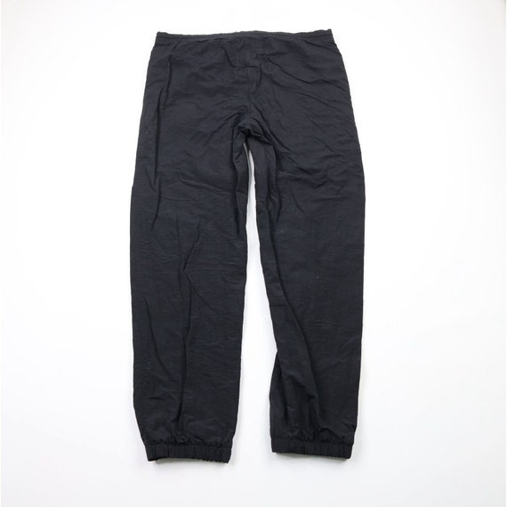 90s Streetwear Mens Size Medium Blank Lined Nylon… - image 10