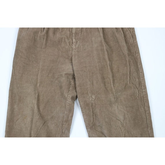 90s Streetwear Mens 36x32 Faded Pleated Wide Leg … - image 3