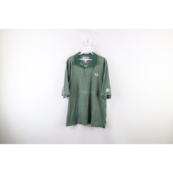 90s Starter Mens XL Faded Green Bay Packers Footb… - image 1