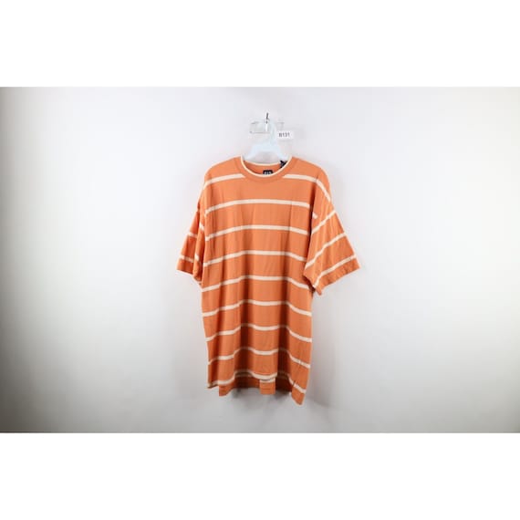 90s Gap Mens Large Faded Striped Baggy Fit Short Sleeve T 90s Gap Mens Large Faded Striped Baggy Fit Short Sleeve T