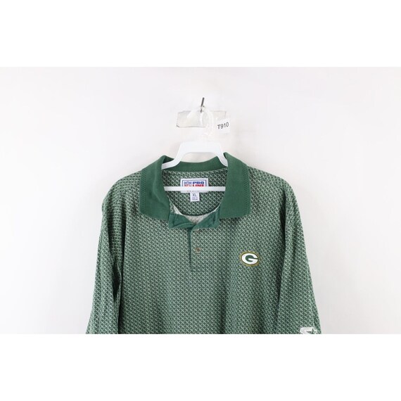 90s Starter Mens XL Faded Green Bay Packers Footb… - image 2