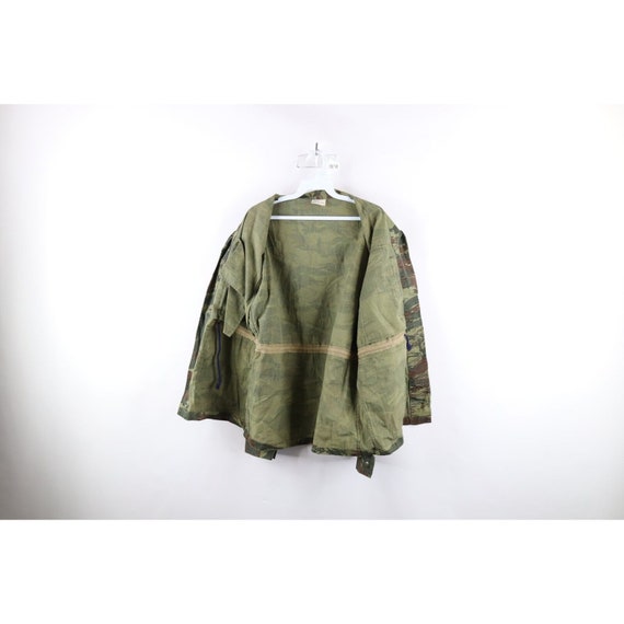 90s Mens Large Faded European Military Camouflage… - image 10