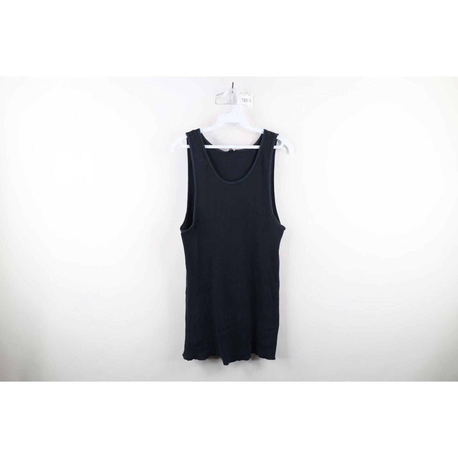 womens black wife beater