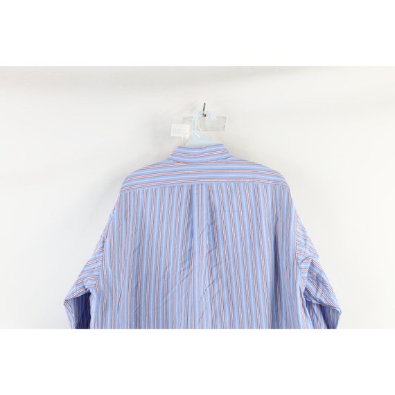 NOS Vintage 90s Ralph Lauren Mens Medium Striped … - image 8