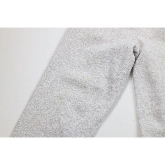90s Streetwear Mens XL Blank Cuffed Sweatpants Jo… - image 5