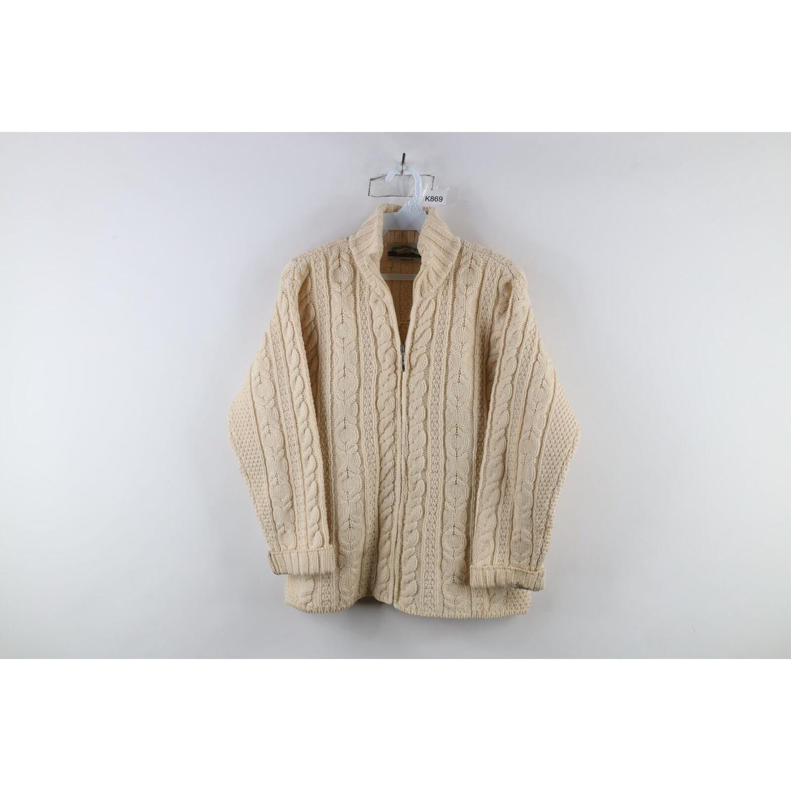 Irish Donegal Fisherman Sweater - Etsy Irish Donegal Fisherman Sweater - Etsy
