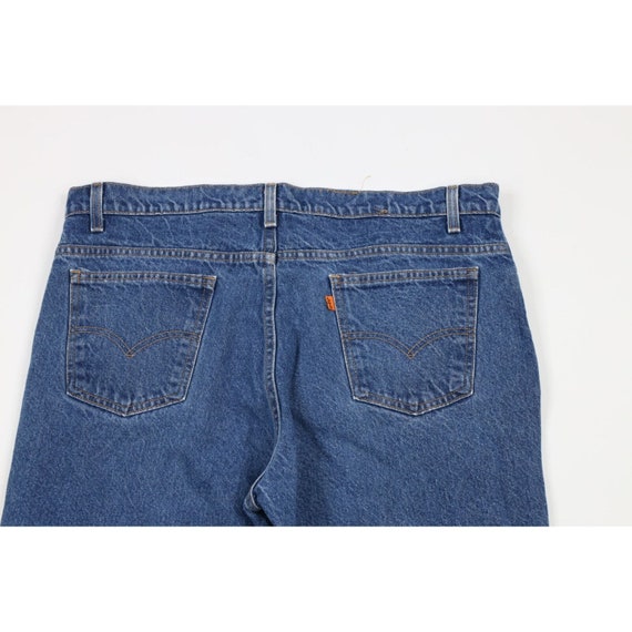 90s Levis 505 Orange Tab Mens 40x32 Regular Strai… - image 9