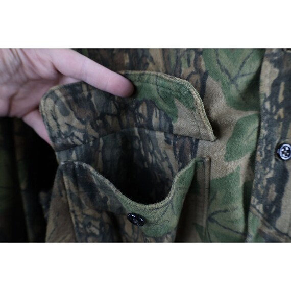 90s Streetwear Mens 2XL Trebark Camouflage Chamoi… - image 6