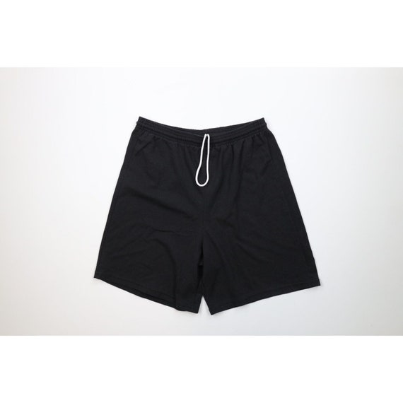 90s Streetwear Mens XL Faded Blank Mesh Above Knee Gym Shorts Black Vintage Blank Basketball Shorts 1990s Mesh Gym Shorts Vintage Shorts Etsy Ireland