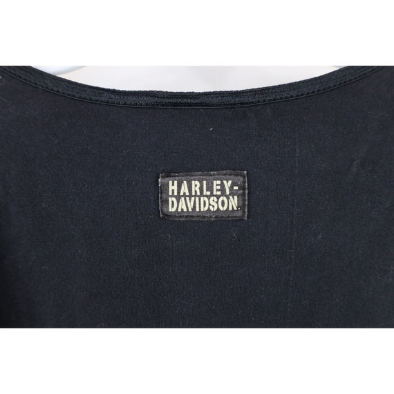 90s Harley Davidson Womens Large Faded Spell Out … - image 6