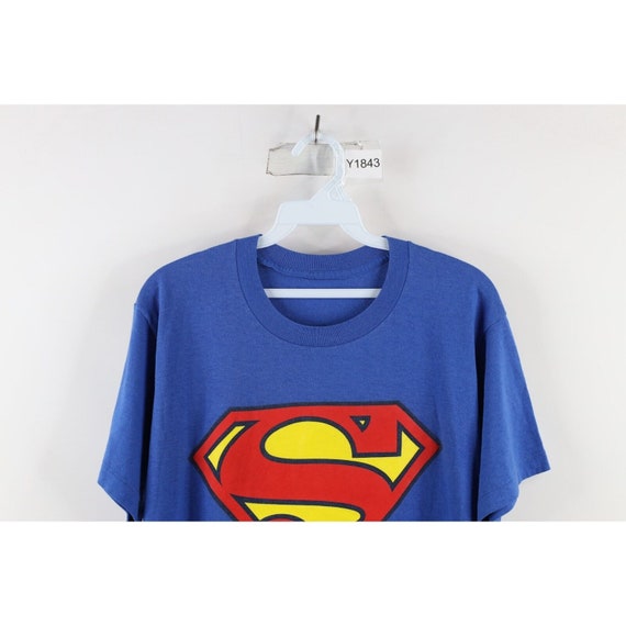 80s DC Comics Mens Medium 1987 Superman Super Her… - image 2