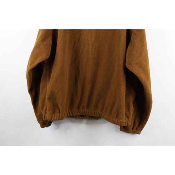 90s Orvis Mens Large Faded Blank Full Zip Fleece … - image 10