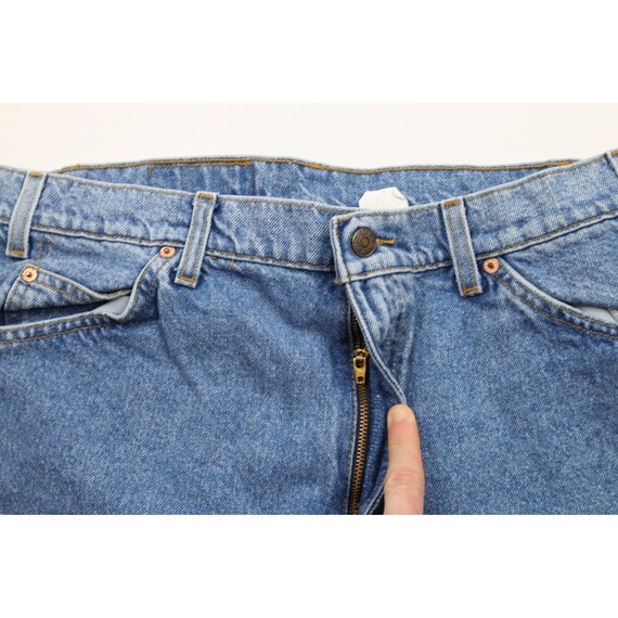 90s Levis 550 Orange Tab Mens 36 Distressed Denim… - image 4