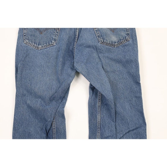 90s Levis 505 Mens 34x30 Distressed Regular Fit S… - image 10