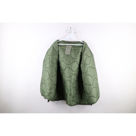 90s Mens Large Military Issued Cold Weather Coat … - image 8