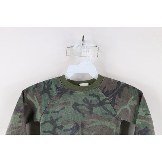 60s Streetwear Toddler Size 4T Faded Blank Crewneck Sweatshirt Black USA 1960s Camouflage Sweatshirt Vintage Camo Sweatshirt 60s Toddler Etsy UK