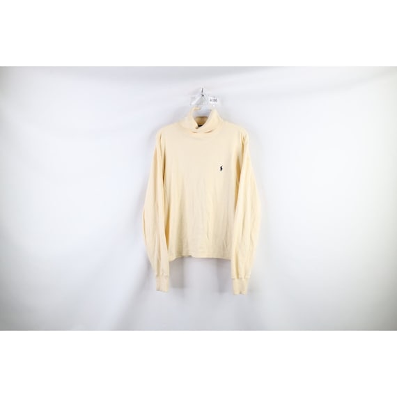 90s Polo Sport Ralph Lauren Womens XL Long Sleeve Tur… Gem
