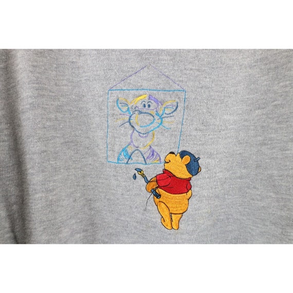90s Disney Womens XL Cropped Fit Winnie the Pooh … - image 5