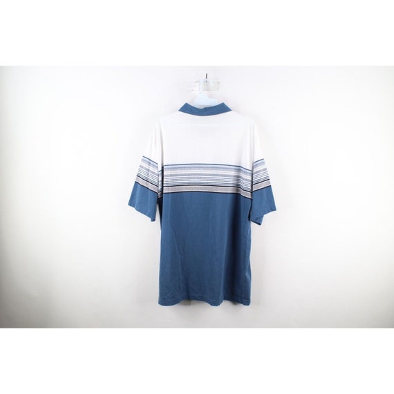 90s Streetwear Mens XL Distressed Fiesta Striped … - image 8