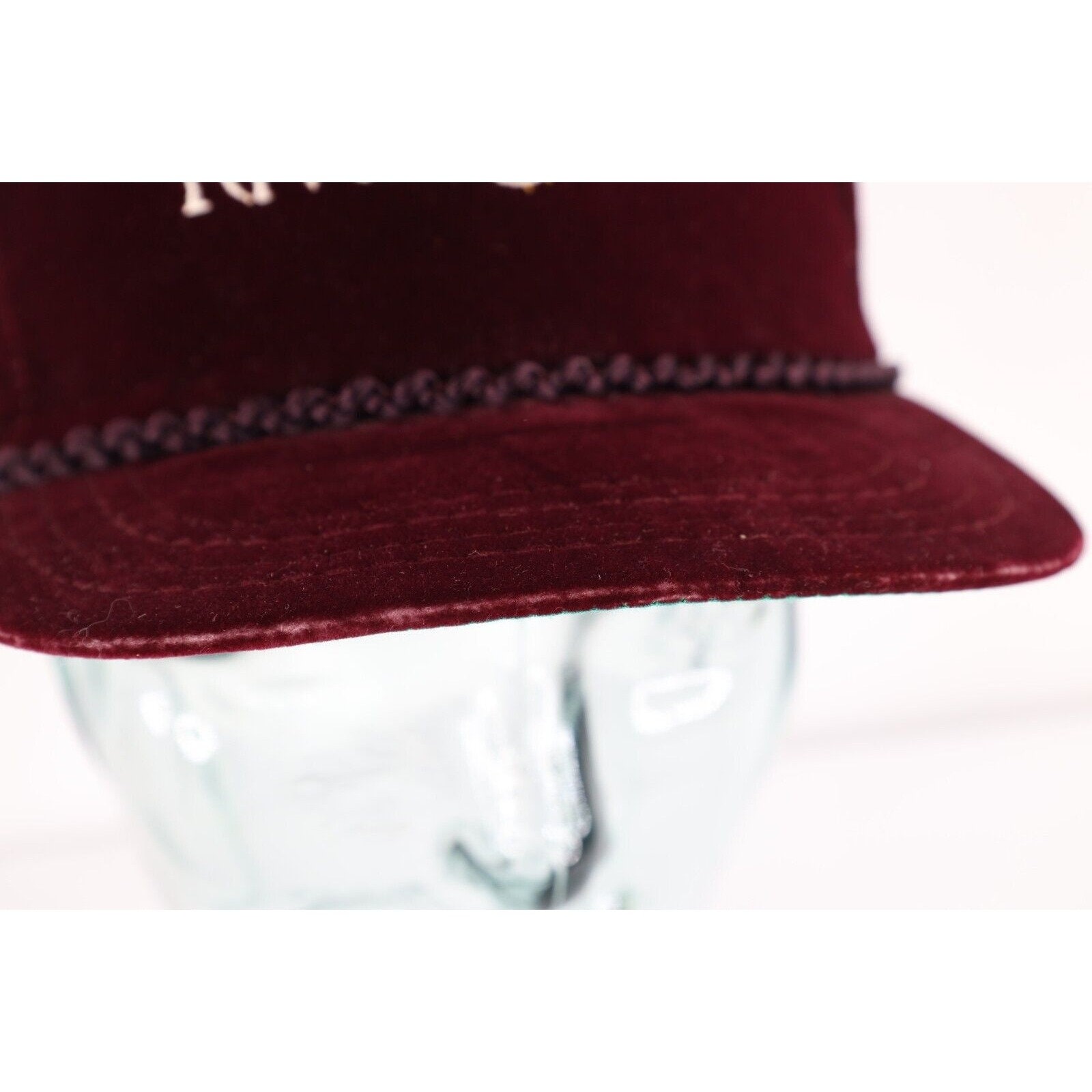 帽子 Vintage velours hat Vintage 1960s Genuine Black Velour Hat Bucket Style Feather