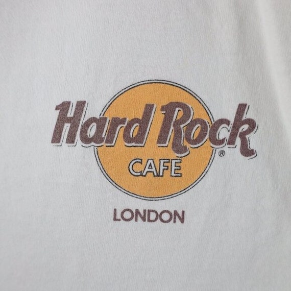 90s Hard Rock Cafe London Mens Large Spell Out Th… - image 5