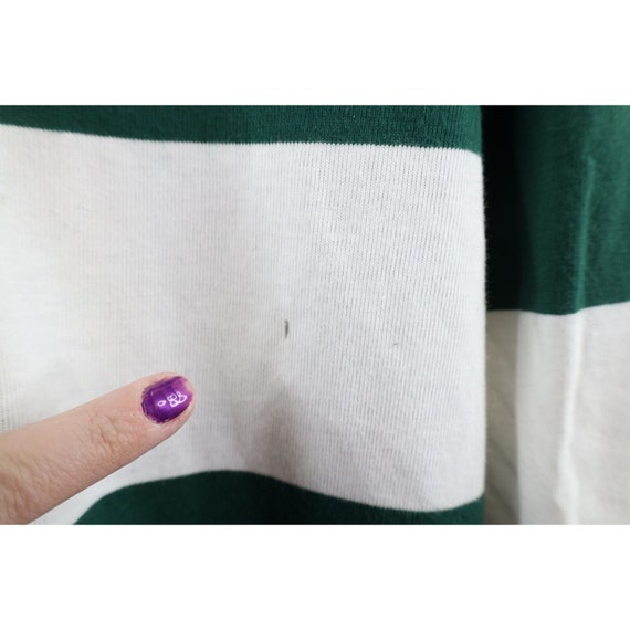 90s Streetwear Mens Large Field Hockey Striped Lo… - image 5