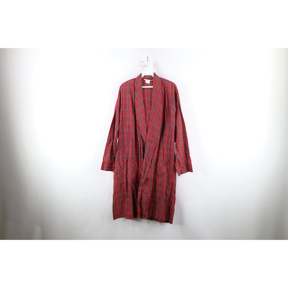 70s Streetwear Mens Medium Faded Bath Robe Loungew