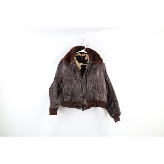 Vintage mens horsehide leather - Gem
