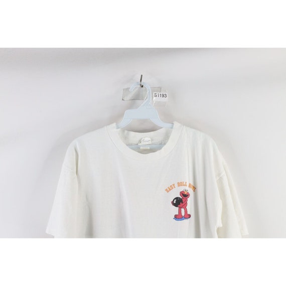 90s Seasame Street Mens Large Spell Out Elmo Easy… - image 2