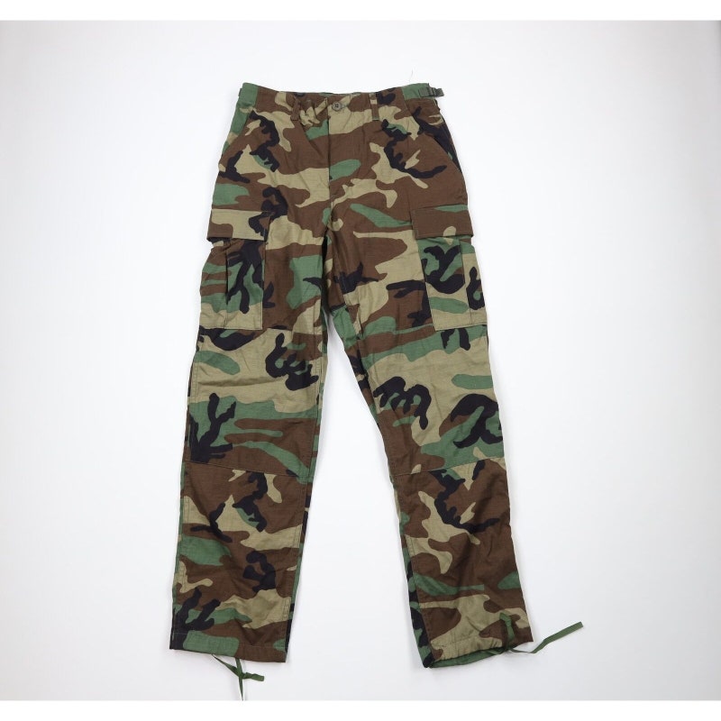 Y2K Camo Cargo Pants - Small main image 0