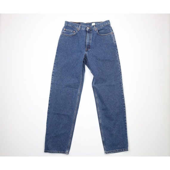 Buy 90s Levis 550 Mens 34x34 Distressed Relaxed Fit Denim Jeans 